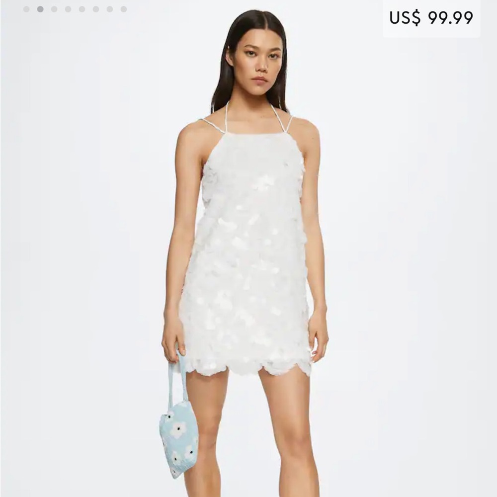 Mango sequin dress